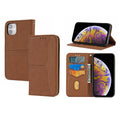 Case – Leather, Magnetic (iPhone 12) #3 For iPhone 12 12 Pro Brown