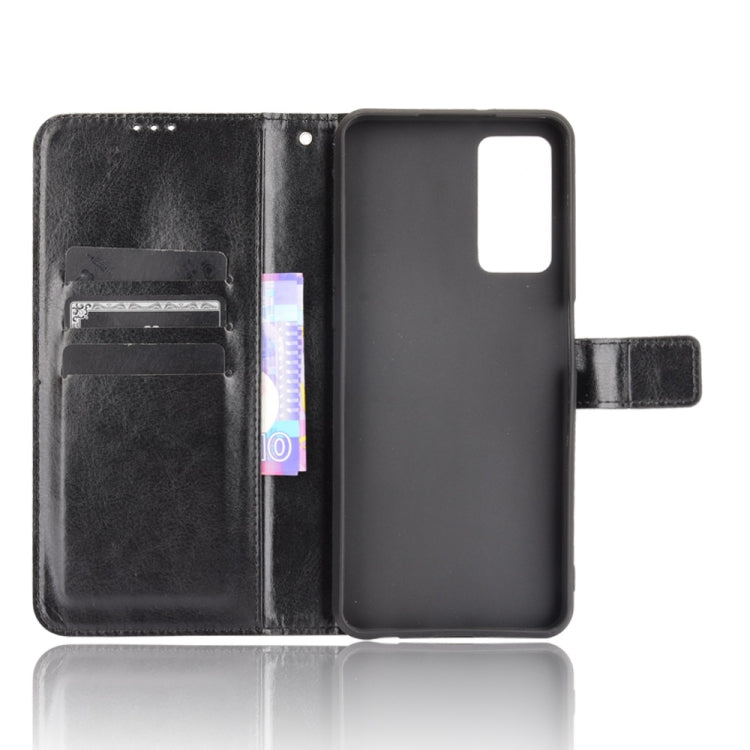 Crazy Horse Texture Horizontal Flip Leather Case with Holder & Card Slots & Lanyard – Lanyard, Card Slot, Flip, For T-Mobile REVVL V+ 5G, For vivo V21E 5G, For Infinix Hot 10s X689, For Infinix Note 10 Pro, For Infinix Note 10, For Blackview A100