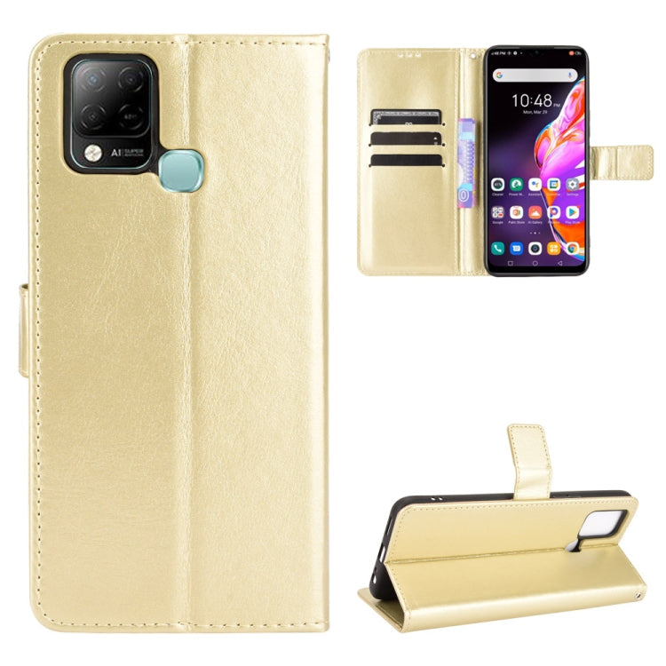 Crazy Horse Texture Horizontal Flip Leather Case with Holder & Card Slots & Lanyard – Lanyard, Card Slot, Flip, For T-Mobile REVVL V+ 5G, For vivo V21E 5G, For Infinix Hot 10s X689, For Infinix Note 10 Pro, For Infinix Note 10, For Blackview A100 For Infinix Hot 10s X689 Gold