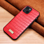 Crocodile Texture TPU Protective Case, For iPhone 13 mini, For iPhone... For iPhone 13 mini Red