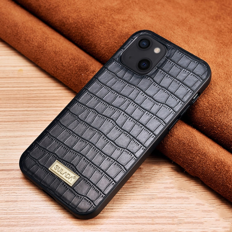 Crocodile Texture TPU Protective Case, For iPhone 13 mini, For iPhone... For iPhone 13 mini Black