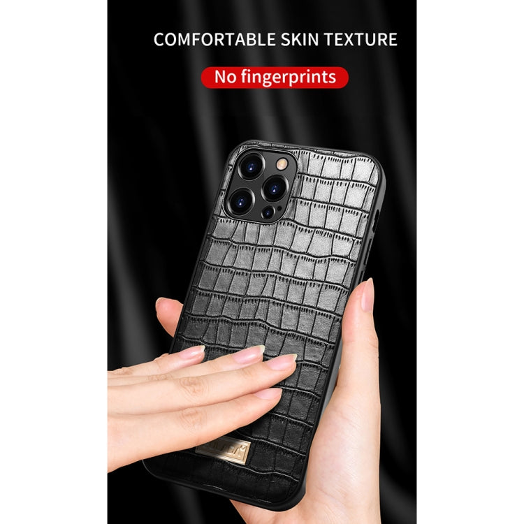 Crocodile Texture TPU Protective Case, For iPhone 13 mini, For iPhone...