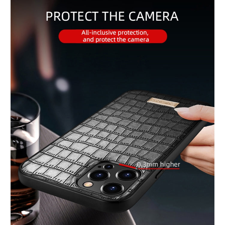 Crocodile Texture TPU Protective Case, For iPhone 13 mini, For iPhone...