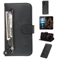 Fashion Calf Texture Zipper Horizontal Flip PU Leather Case, with Holder & Card Slots & Wallet – Card Slot, Flip, Leather, For Huawei Honor 9X / Honor 9X Pro