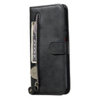 Fashion Calf Texture Zipper Horizontal Flip PU Leather Case, with Holder & Card Slots & Wallet – Card Slot, Flip, Leather, For Huawei Honor 9X / Honor 9X Pro