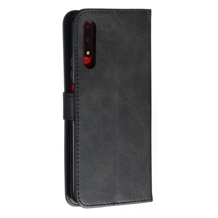 Fashion Calf Texture Zipper Horizontal Flip PU Leather Case, with Holder & Card Slots & Wallet – Card Slot, Flip, Leather, For Huawei Honor 9X / Honor 9X Pro