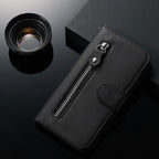 Fashion Calf Texture Zipper Horizontal Flip PU Leather Case, with Holder & Card Slots & Wallet – Card Slot, Flip, Leather, For Huawei Honor 9X / Honor 9X Pro