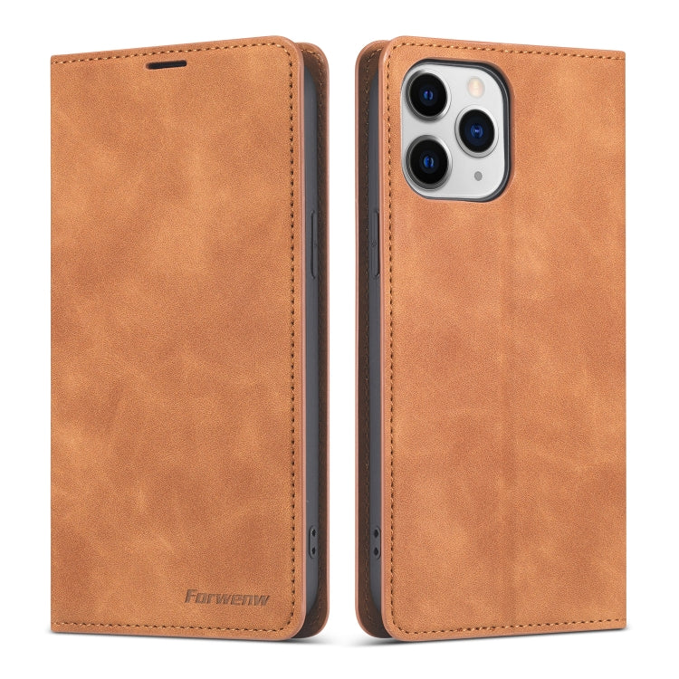 Case – Leather, Magnetic (iPhone 13 mini) #3 For iPhone 13 Pro Brown