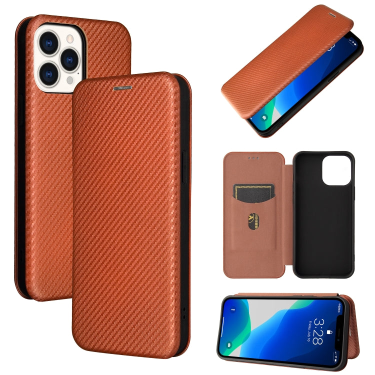 Case – Leather, Magnetic (iPhone 13 Pro Max) #2 For iPhone 13 Pro Brown