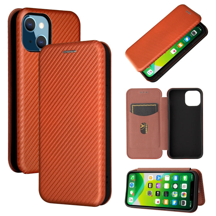 Case – Leather, Magnetic (iPhone 13 Pro Max) #2 For iPhone 13 mini Brown