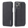 Case – Leather (iPhone 13 mini) #8 For iPhone 13 mini Black
