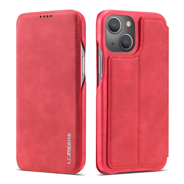 Case – Leather (iPhone 13 mini) #8 For iPhone 13 mini Red