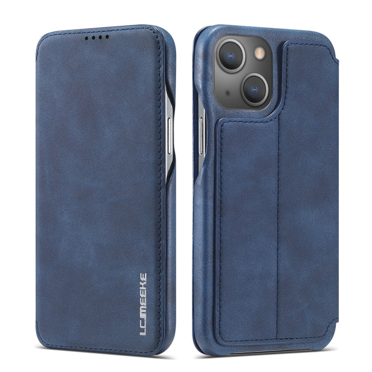 Case – Leather (iPhone 13 mini) #8 For iPhone 13 Blue