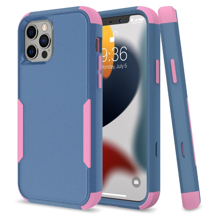 Protective Case – Shockproof (iPhone 13) #9 For iPhone 13 Pro Royal Blue + Pink