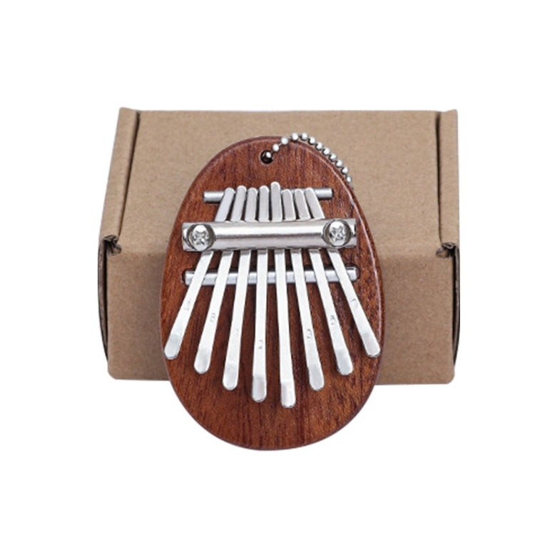 Mini 8 Tone Thumb Piano Kalimba Musical Instruments – Durable Build, Easy to Use Wood Egg