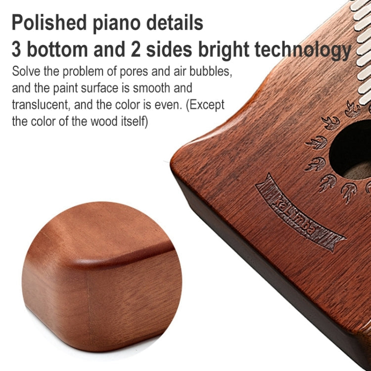 21 Tone Acacia Wood Thumb Piano Kalimba Musical Instruments – Durable Build, Easy to Use