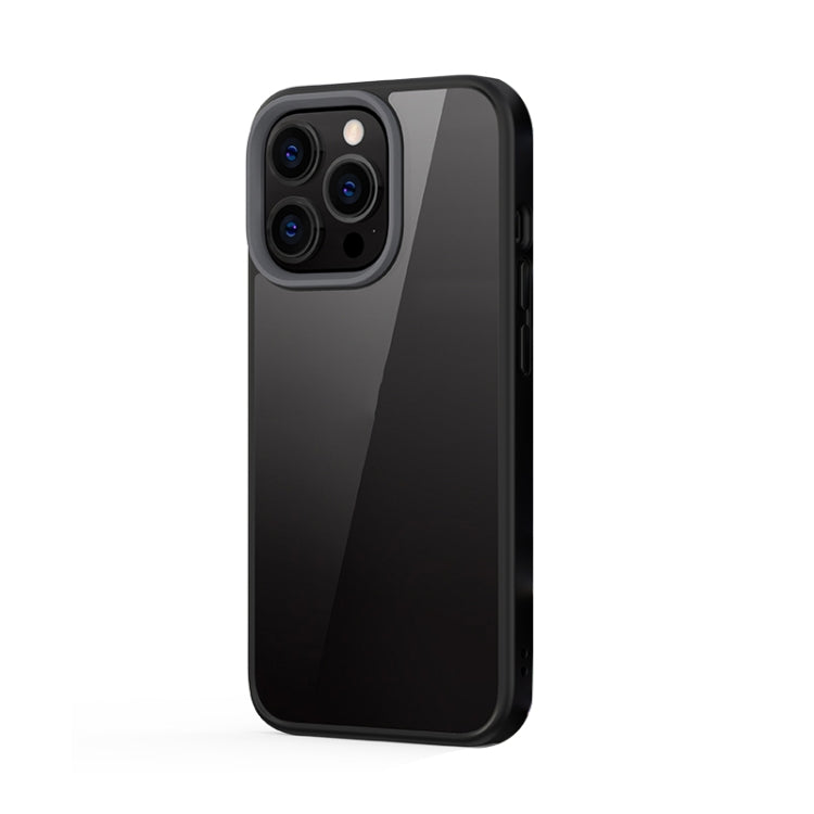 Ming Shield Hybrid Frosted Transparent PC + TPU Scratchproof Shockproof Case – Shockproof, TPU, For iPhone 13 Pro Max