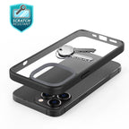 Ming Shield Hybrid Frosted Transparent PC + TPU Scratchproof Shockproof Case – Shockproof, TPU, For iPhone 13 Pro Max