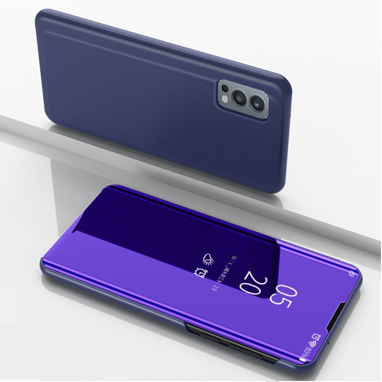 Case – Leather (iPhone 13) #4 For OnePlus Nord 2 5G Purple Blue