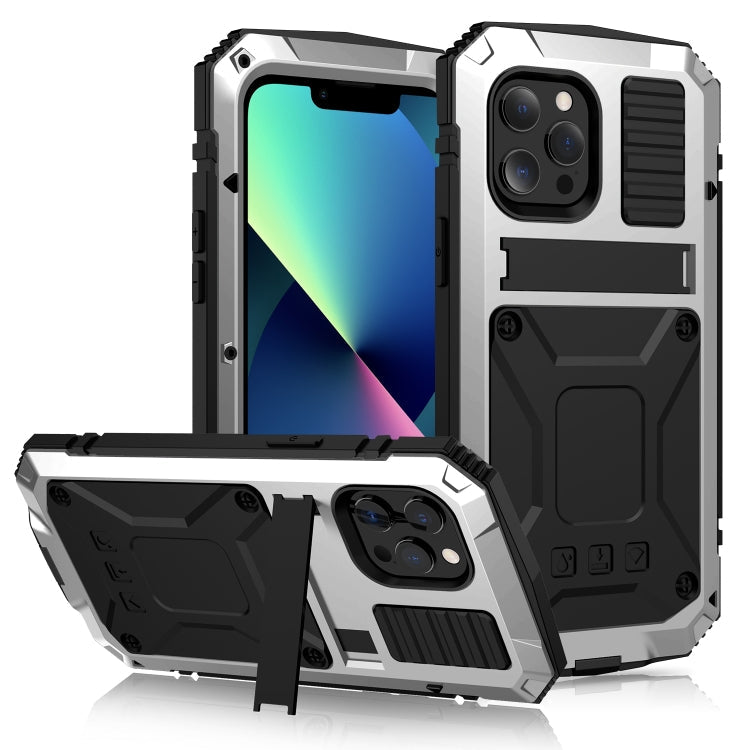 Protective Case – Shockproof, Silicone, Waterproof (iPhone 13 mini) #2 For iPhone 13 mini Silver