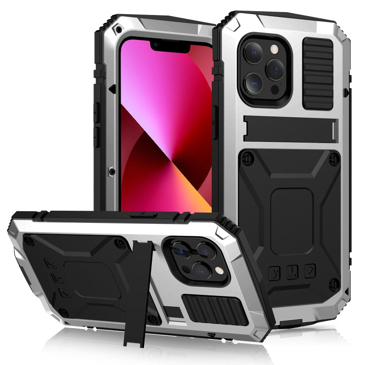 Protective Case – Shockproof, Silicone, Waterproof (iPhone 13 mini) #2 For iPhone 13 Silver