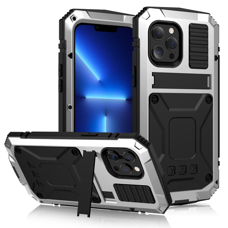 Protective Case – Shockproof, Silicone, Waterproof (iPhone 13 mini) #2 For iPhone 13 Pro Silver