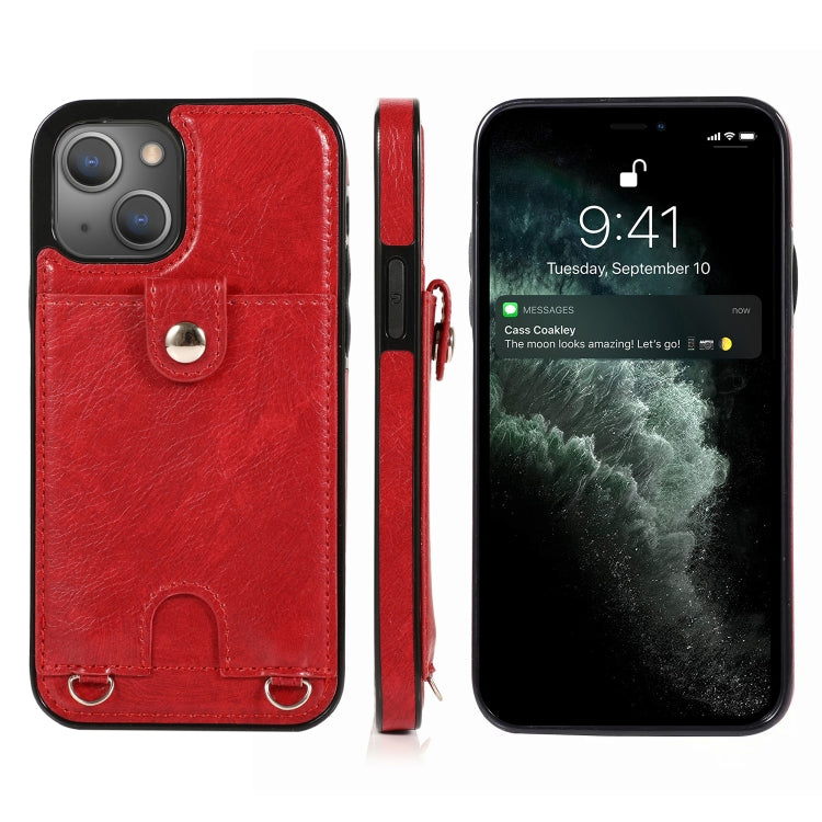 Protective Case – Shockproof, Leather (iPhone 13 mini) For iPhone 13 mini Red