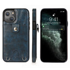 Protective Case – Shockproof, Leather (iPhone 13 mini)