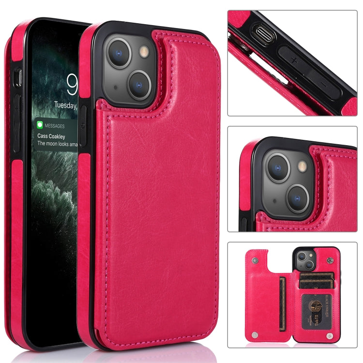Protective Case – Shockproof (iPhone 13) #10 For iPhone 13 Mini Rose Red