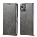 Case – Leather (iPhone 13 mini) #12 For iPhone 13 mini Grey