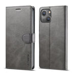 Case – Leather (iPhone 13 mini) #12 For iPhone 13 mini Grey