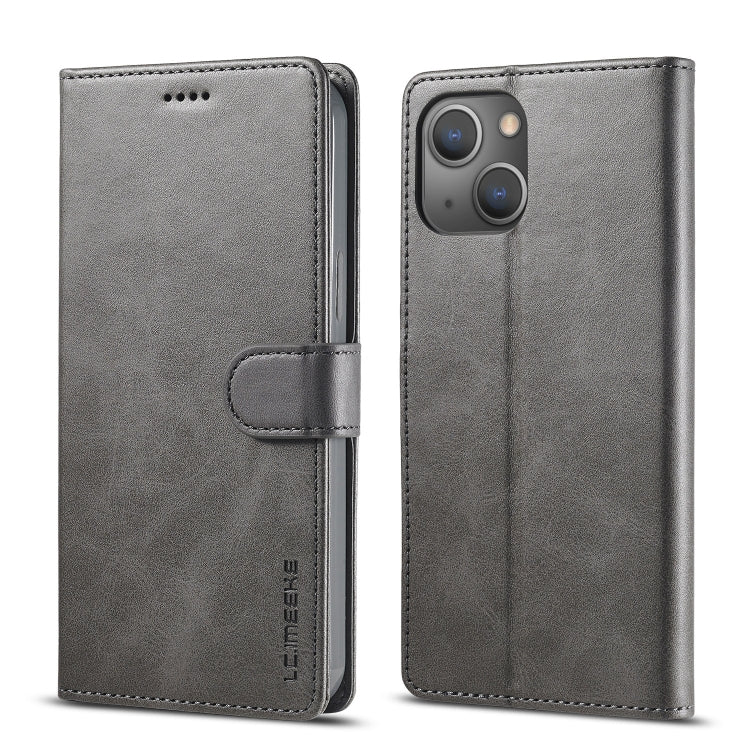 Case – Leather (iPhone 13 mini) #12 For iPhone 13 mini Grey