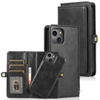 Case – Leather, Magnetic (iPhone 13) #2 For iPhone 13 Black