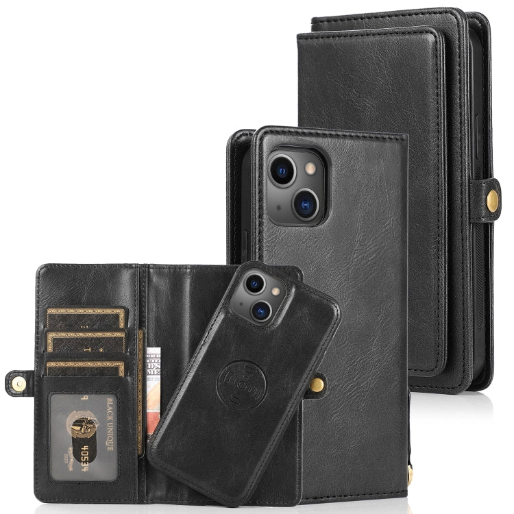 Case – Leather, Magnetic (iPhone 13) #2 For iPhone 13 Mini Black