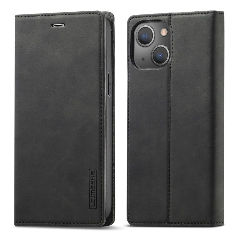 Case – Leather, Magnetic (iPhone 13 mini) #4 For iPhone 13 mini Black