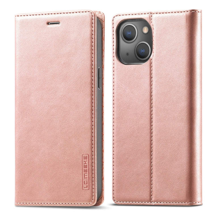 Case – Leather, Magnetic (iPhone 13 mini) #4 For iPhone 13 mini Rose Gold