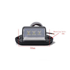 A5662 Truck Trailer Lorry 12V 3LEDs Number Licence Plate Light Rear Tail Lamp, A5662