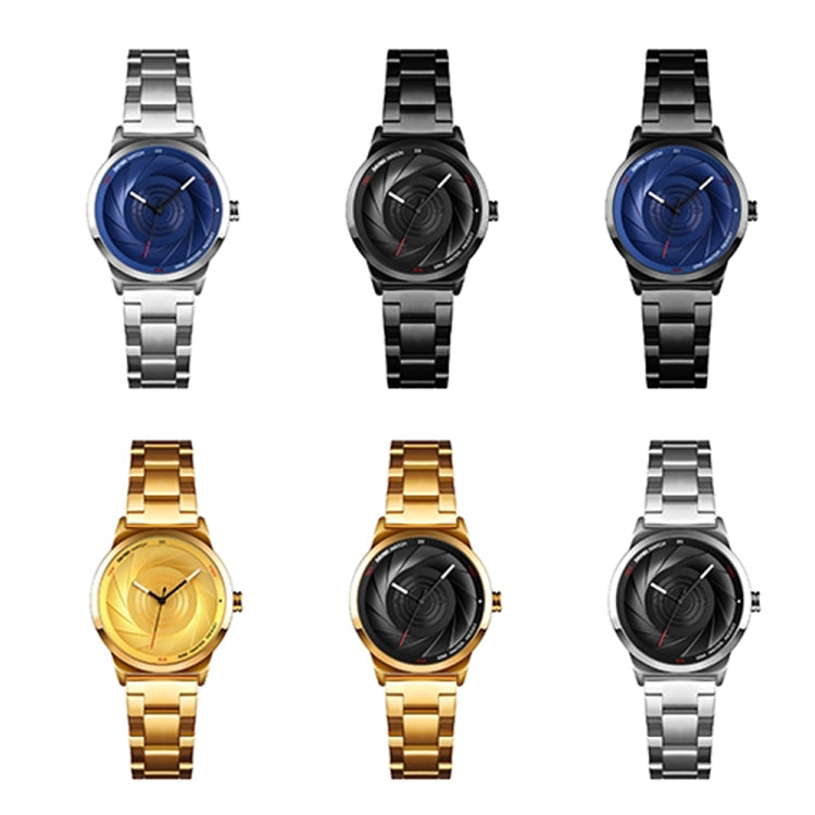 SKMEI 9210 Ladies Business Watch Simple 3D Dial Quartz Watch, For Ladies