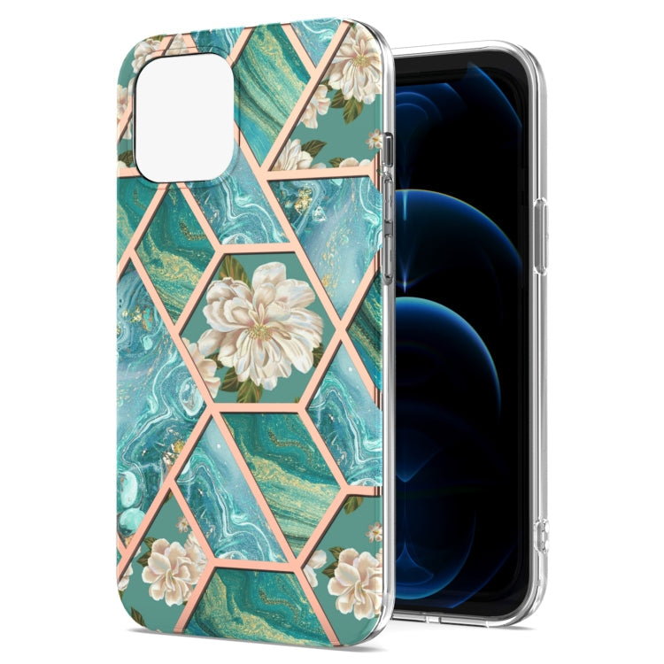 Case – Shockproof (iPhone 13 mini) #6 For iPhone 13 Pro Blue Flower