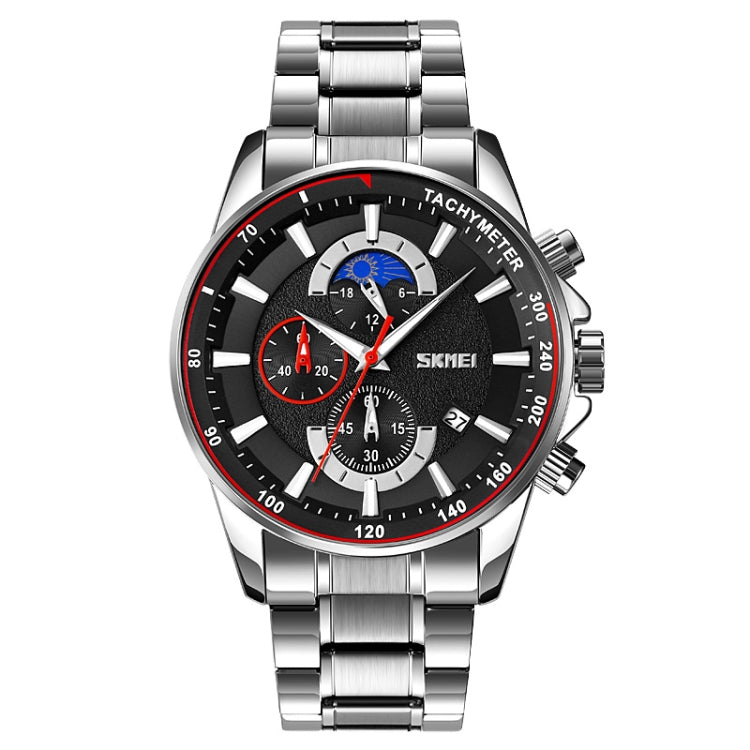 Stopwatch – Stainless Steel #2 Silver Black