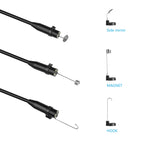 P90 14mm 4.5 inch HD 500W Autofocus Camera Endoscope Portable Waterproof Industrial Pipe Endoscope,, Hard Cable Length: 2m, Hard Cable Length: 5m, Hard Cable Length: 10m