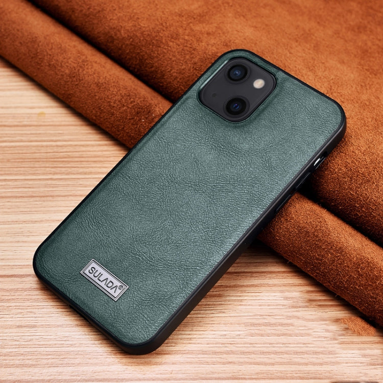 Protective Case – Shockproof, Leather (iPhone 13 mini) #2 For iPhone 13 mini Green