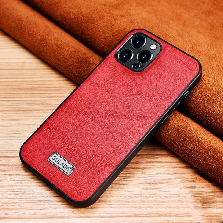 Protective Case – Shockproof, Leather (iPhone 13 mini) #2 For iPhone 13 Pro Max Red