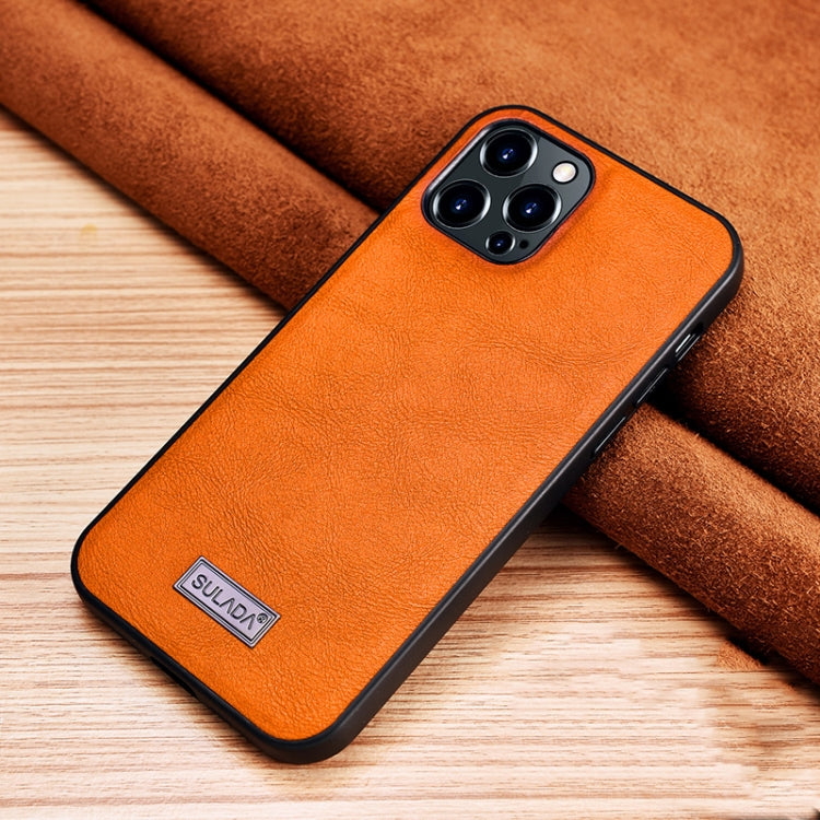 Protective Case – Shockproof, Leather (iPhone 13 mini) #2 For iPhone 13 Pro Max Orange