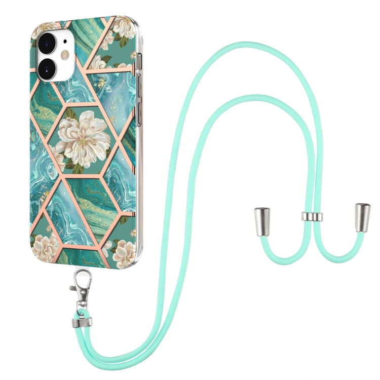 Case – Shockproof (iPhone 13 mini) #5 For iPhone 12 mini Blue Flower