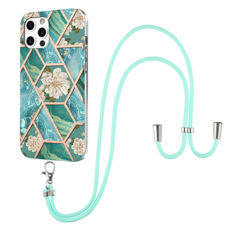 Case – Shockproof (iPhone 13 mini) #5 For iPhone 12 12 Pro Blue Flower