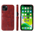 Case – Leather (iPhone 13) #5 For iPhone 13 Brown