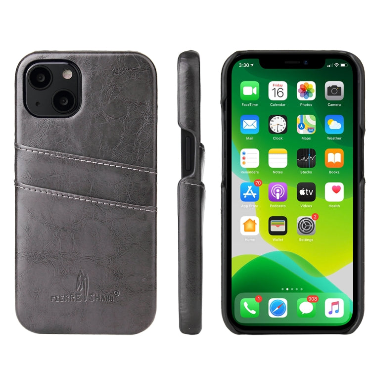 Case – Leather (iPhone 13) #5 For iPhone 13 Pro Grey