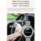 ZX10 Smart Watch – 1.09" Screen, IP68 Waterproof, Heart Rate Monitoring