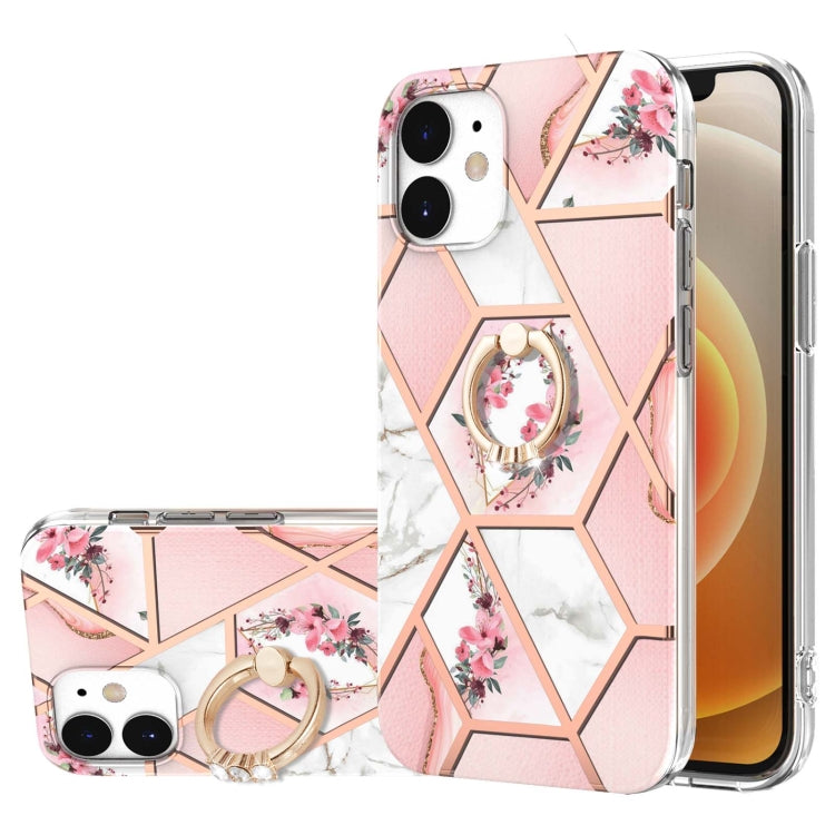 Case – Shockproof (iPhone 13 mini) #7 For iPhone 12 mini Pink Flower